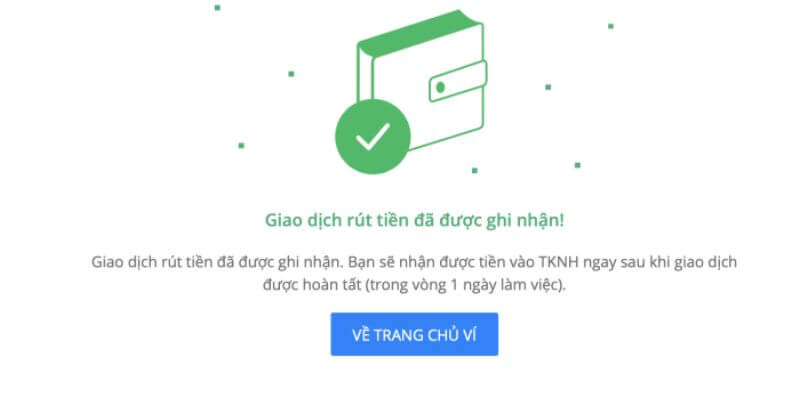 Xác nhận thủ tục rút tiền 78WIN và chờ đợi hệ thống giao dịch